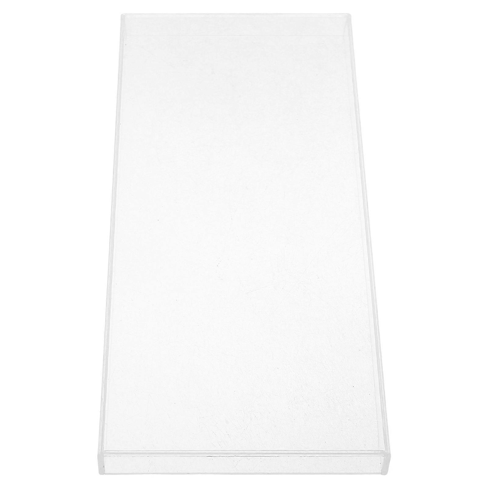 Clear Acrylic Keyboard Cover for Desktop Waterproof Protection 2Pcs