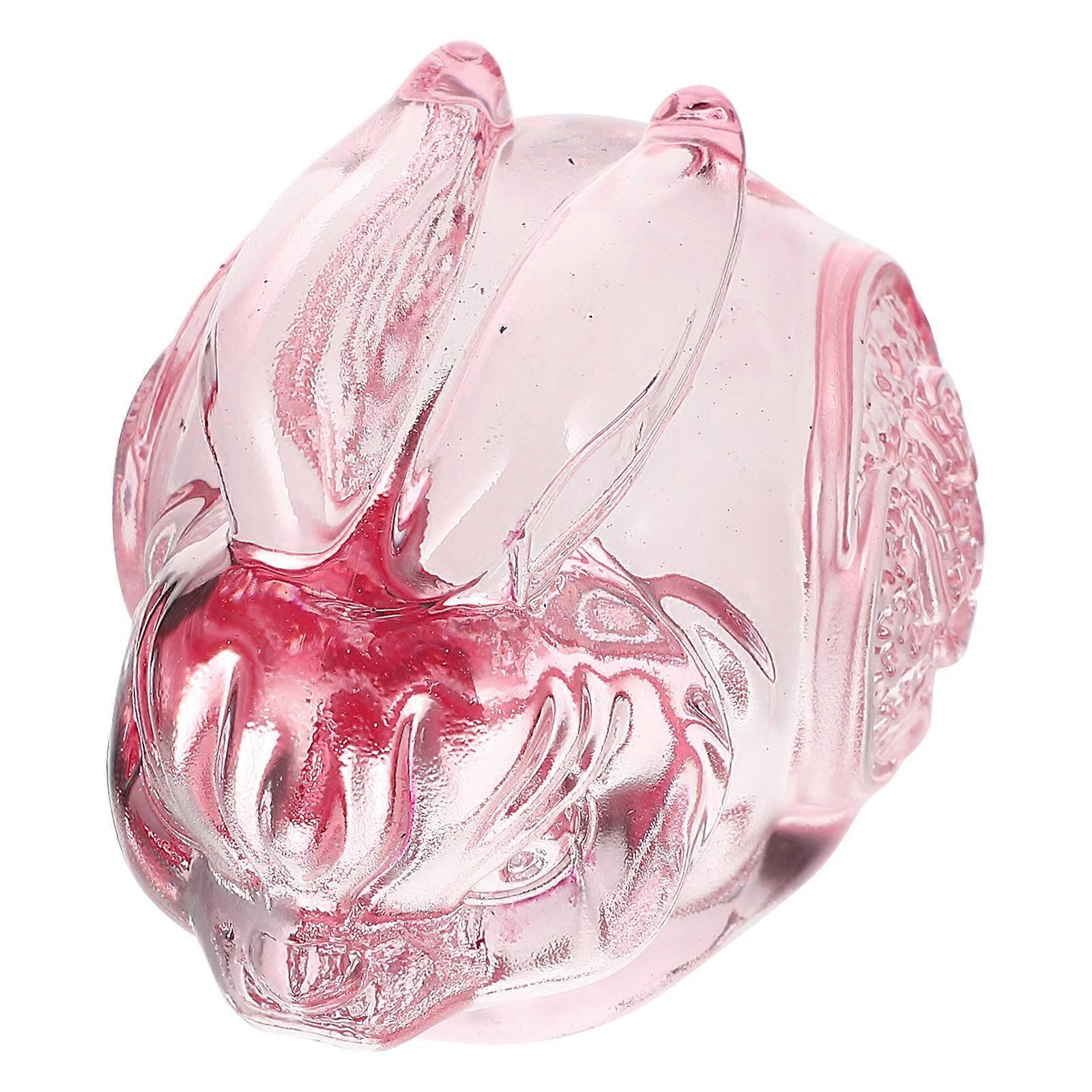 Pink Ornament 4Pcs for Home Decor Desktop Tabletop Display