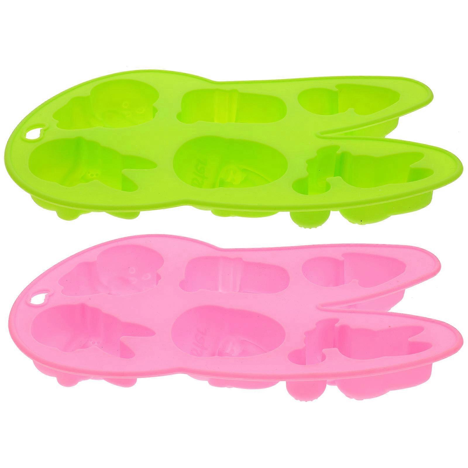 Chocolate Making Mold Easter Silicone Mold for Baking 8Pcs