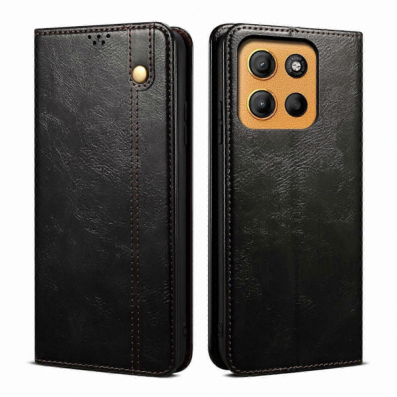 Textured Leather Phone Case for Enhanced Aesthetics