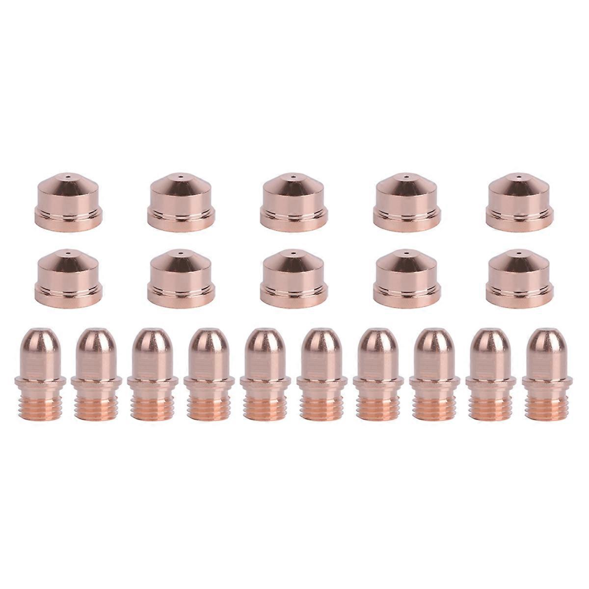 20PCS A141 Plasma Electrode PR0101 Nozzle Tip PD0101 1.7mm CNC Welding Machine Plasma Cutting Cutter