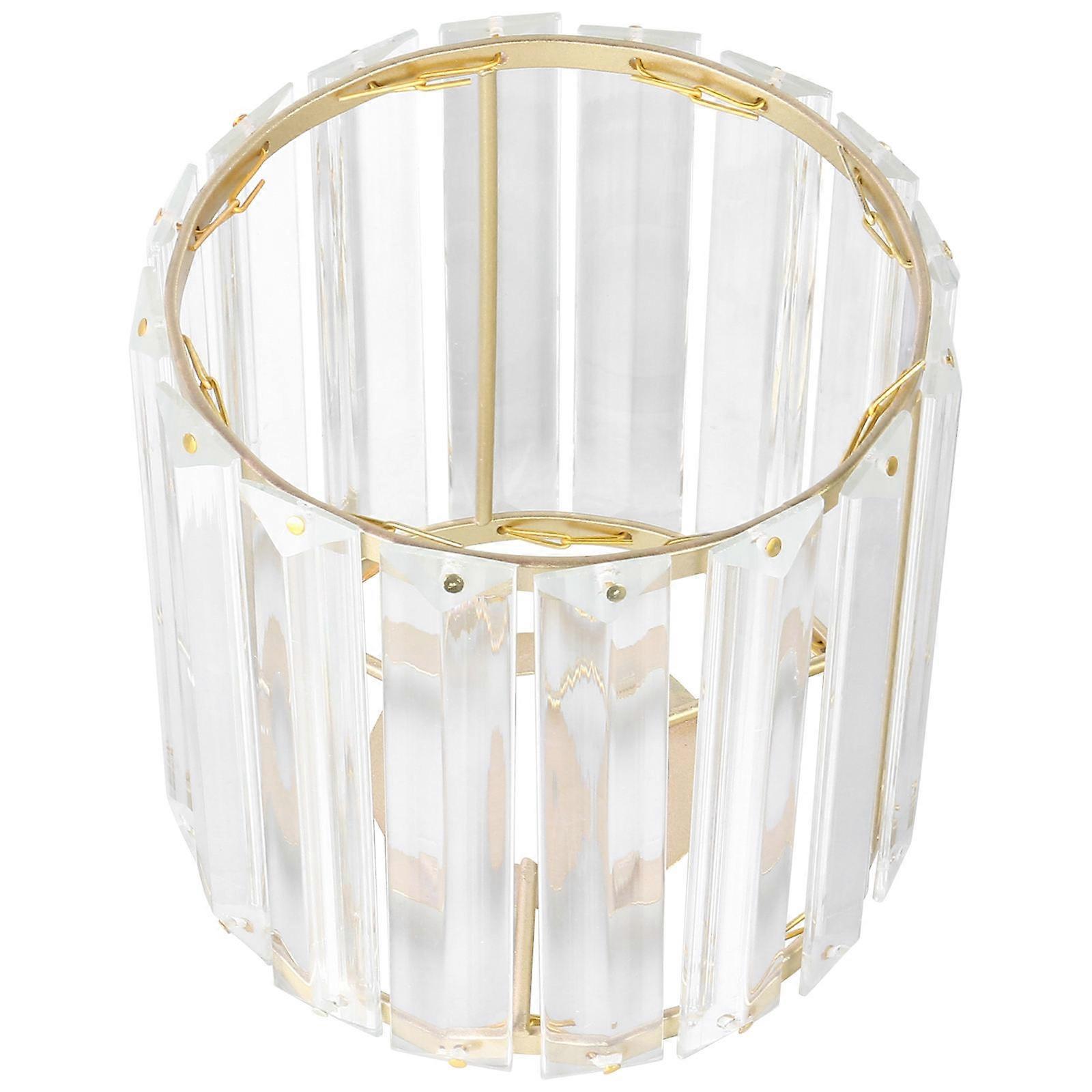 Art Lampshade Metal Crystal for Ceiling Light Cover 5Pcs