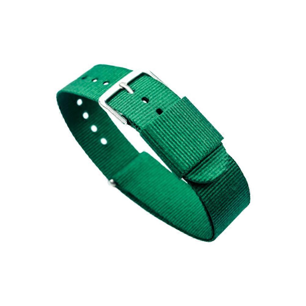 Nylon Watch Band Simple Watch Replacement Strap for Smartwatch Use Green