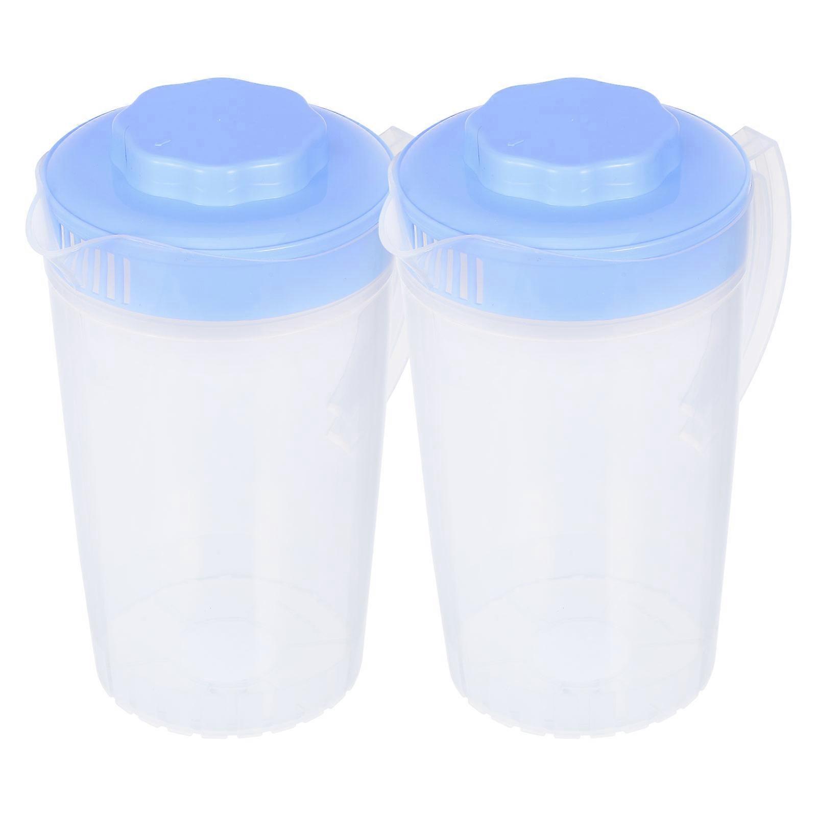 Pitcher Large Capacity for Household Use 8Pcs Pink Fruit Juice Pot