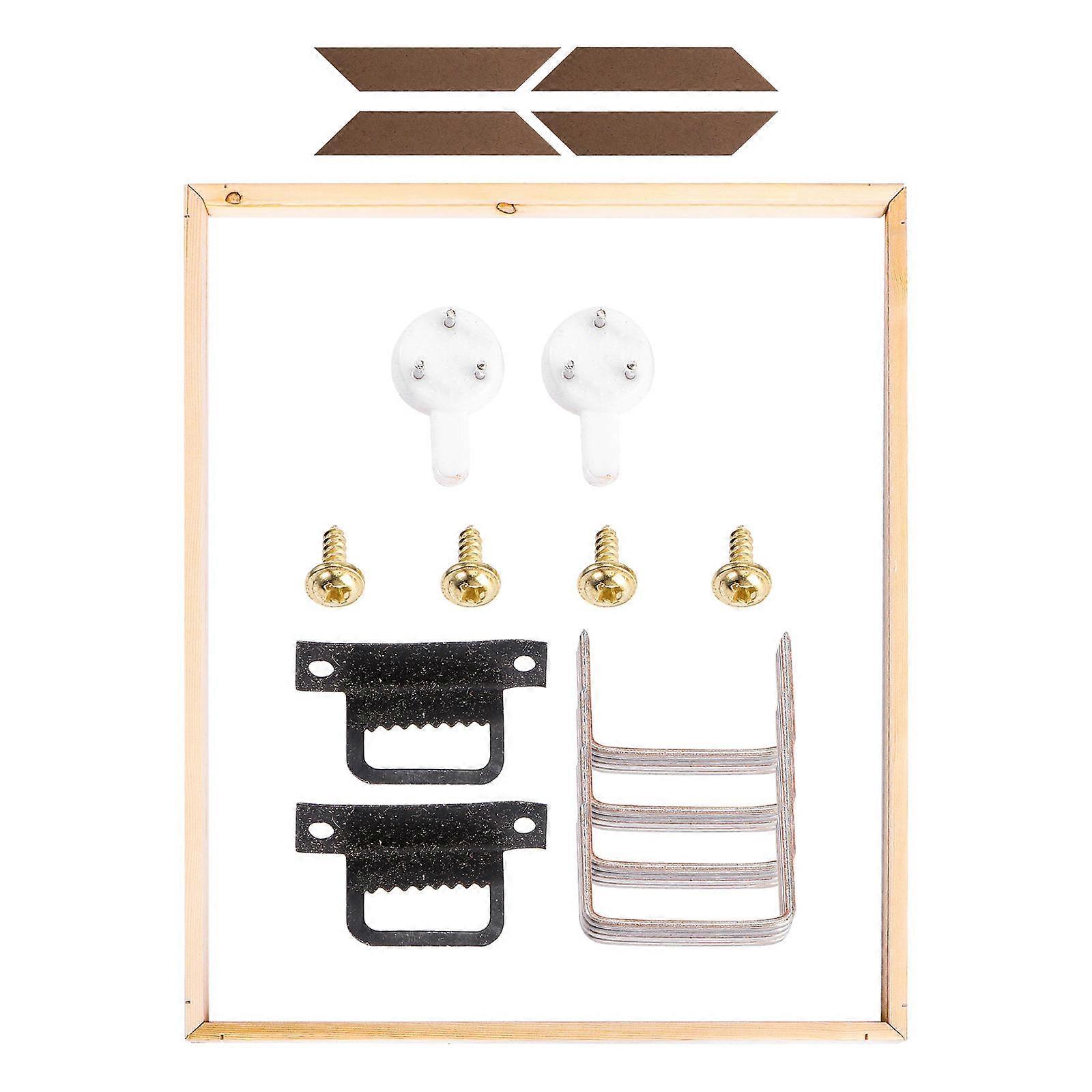 Solid Wood Frame Picture Frame for Decoration 2Sets Modern Minimalist Style