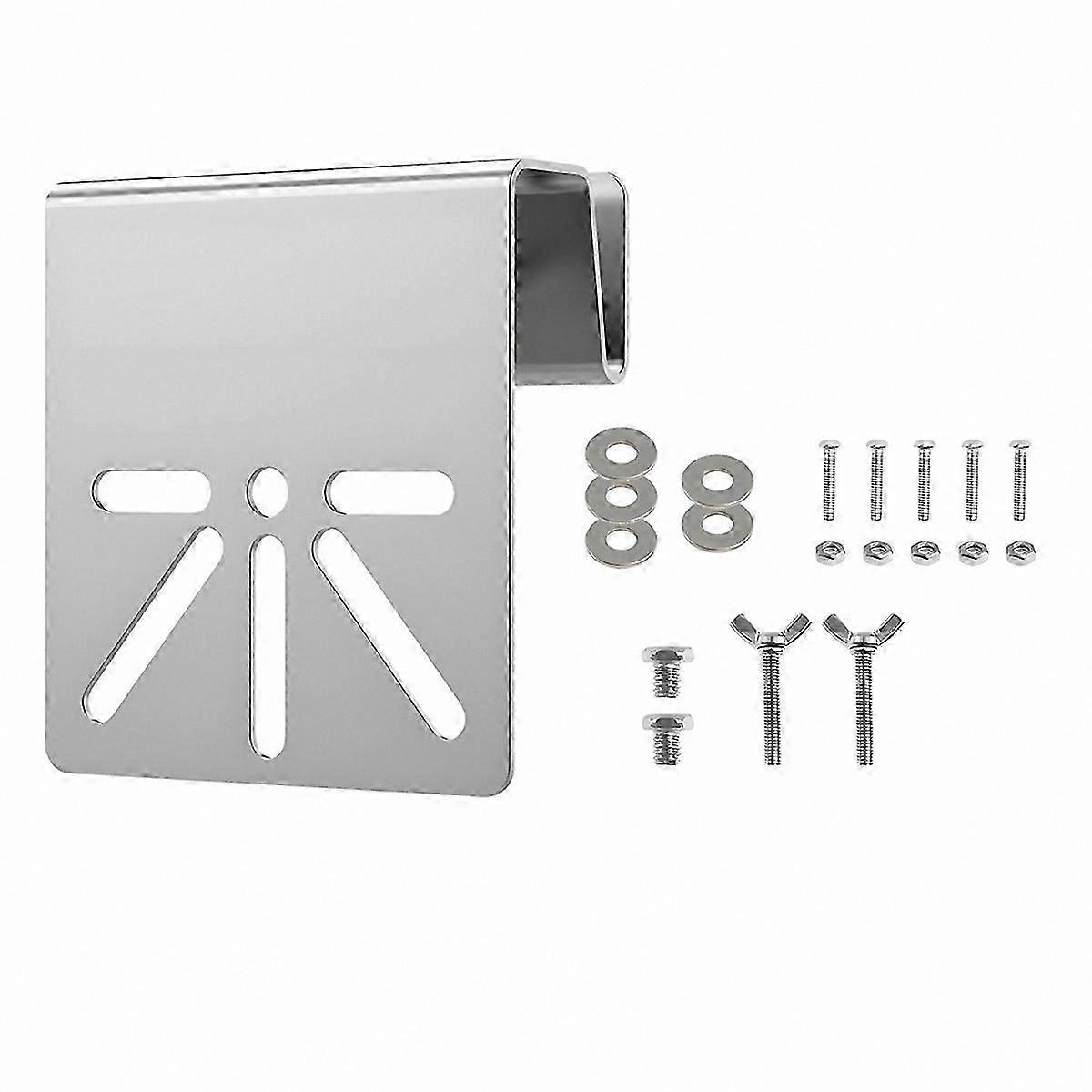 Durable Metal Gutter Mount Bracket for Outdoor Solar Security Camera Wall Installation Anti-Rust Design