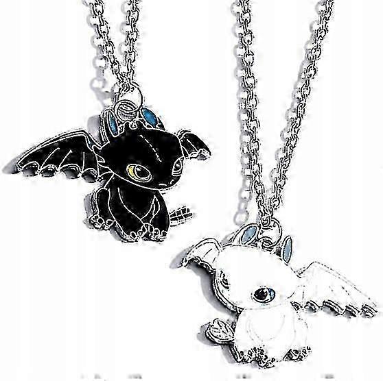 Two Dragons 2in1 Bff Dragon Necklaces For Friends