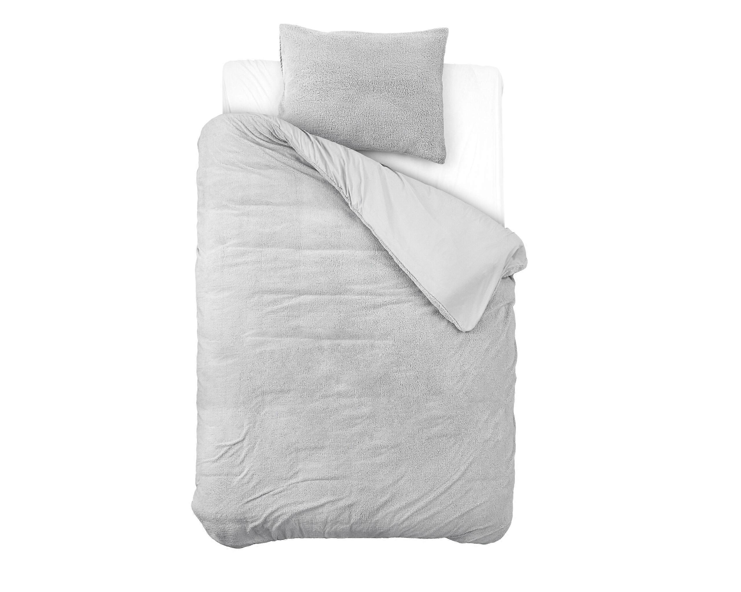 Sleeptime Teddy Grijs 140 x 220 cm