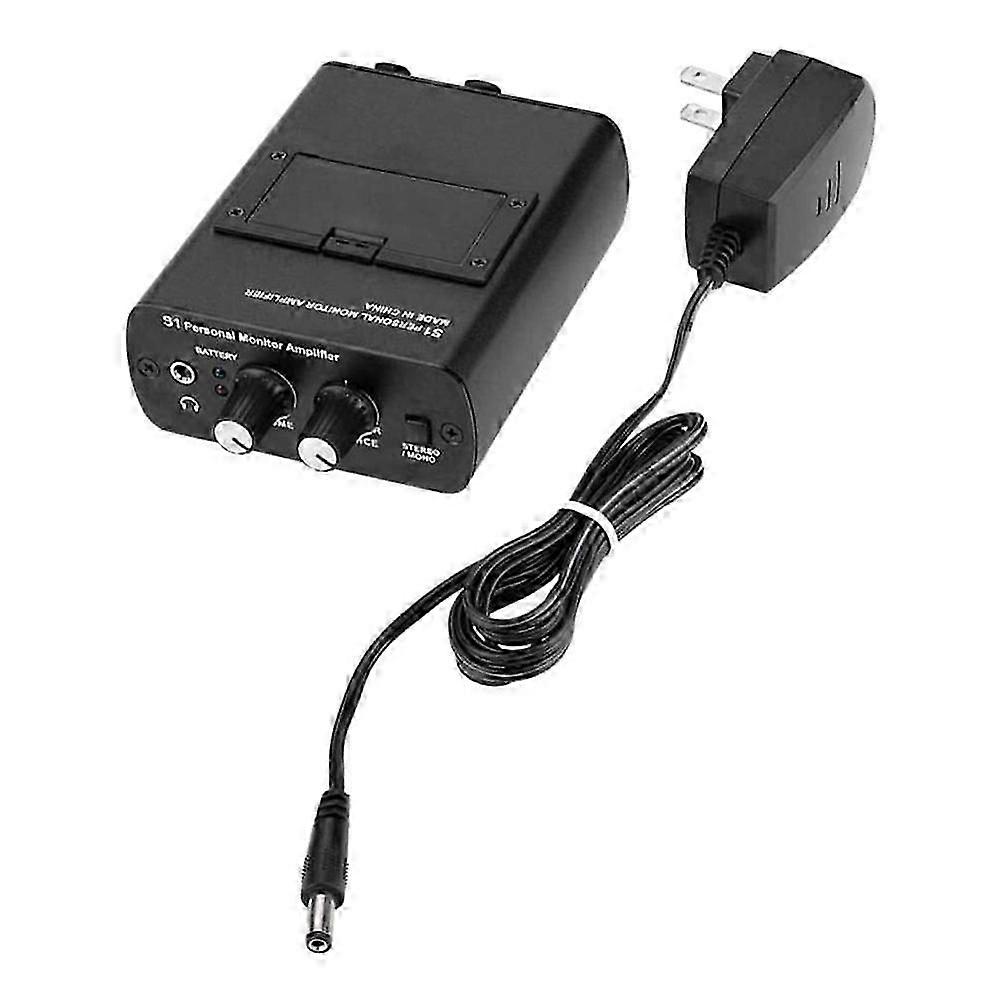 S1 Personal In-Ear Monitor Headphone Amplifier for Drummers Keyboardist Guitar Player In-Ear Amp I