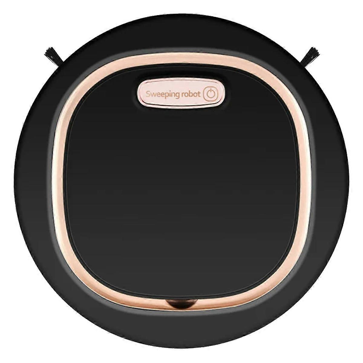 USB Wireless Vacuum Cleaner Robot Household Cleaning Robot Black