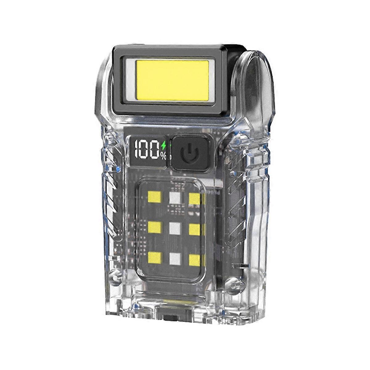 Portable Mini LED Flashlights USB Rechargeable Flashlight