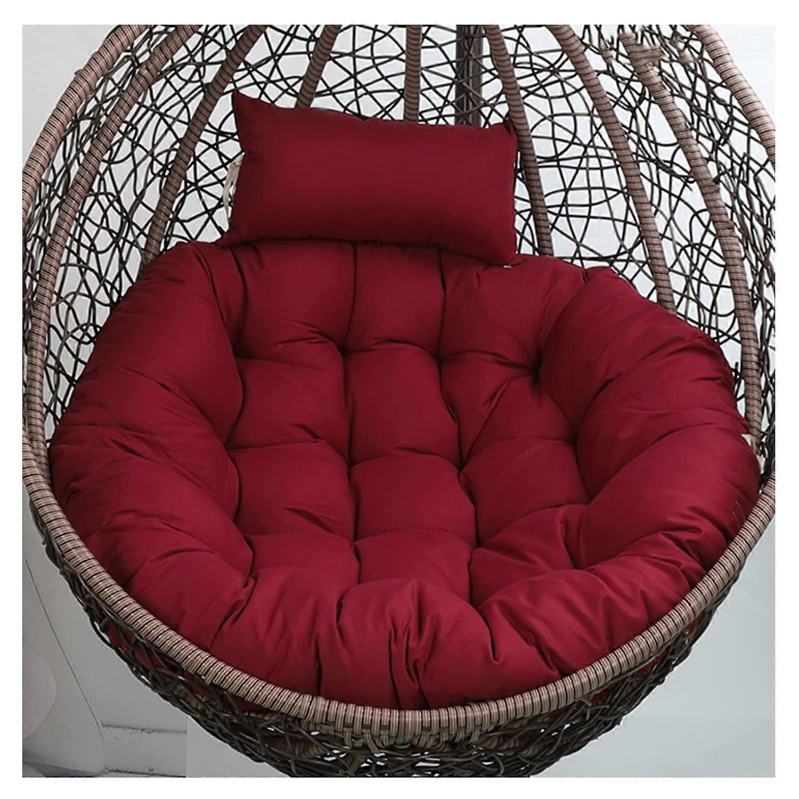 Hanging Egg Chair Cushion Only Removable Washable Thickened Swing Seat Cushion Indoor Outdoor Garden Patio Color: O