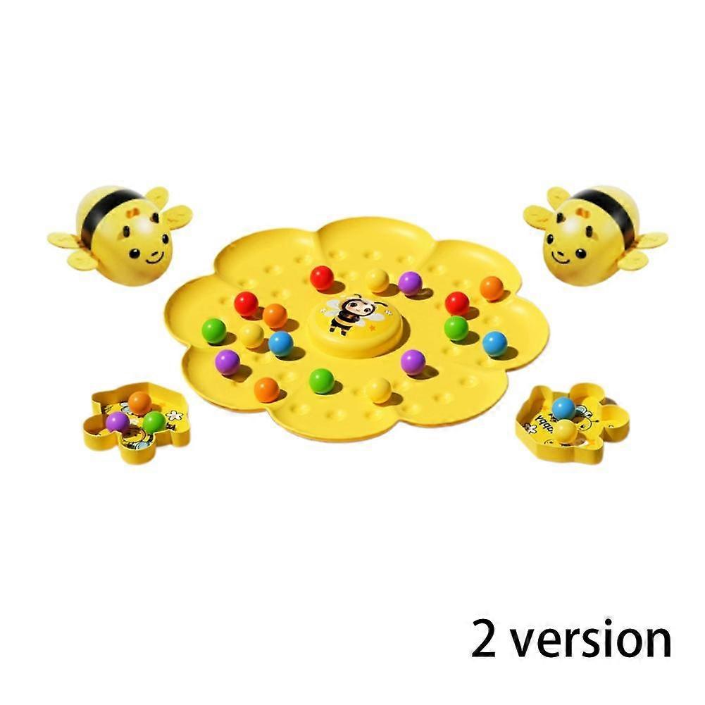Bee Theme Kids Puzzle Toy 108 Pcs Safe ABS Material Educational Learning Games with Portable Storage Box