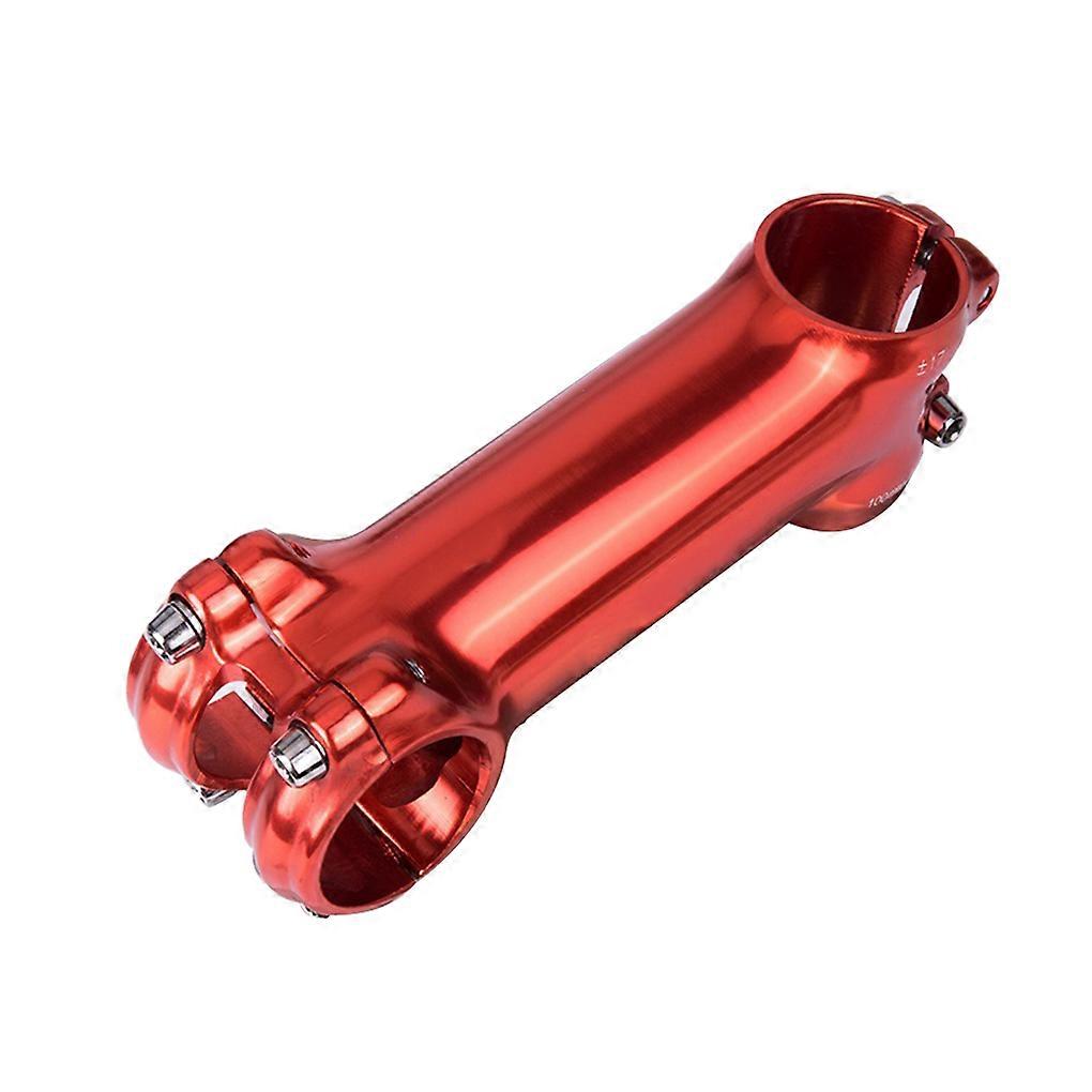 Mountainbike Riser Plus oder Minus 17 Grad Langlebiger Lenkervorbau 100MM Rot