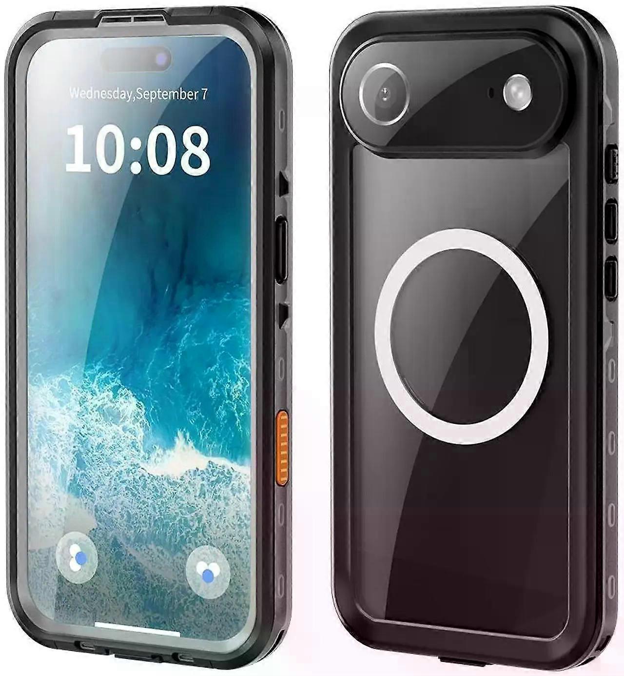 Waterproof Case for iPhone Air [Built-in Screen Protector & Camera Protector][Compatible with MagSafe][Full Body Shockproof][IP68 Waterproof][Dustproo