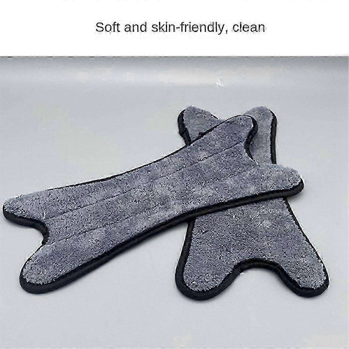 Flat Floor Mop with Replace Cloth Heads 360 Degree Squeeze Mop Hand-Free Wash Household Lazy Mop Hom