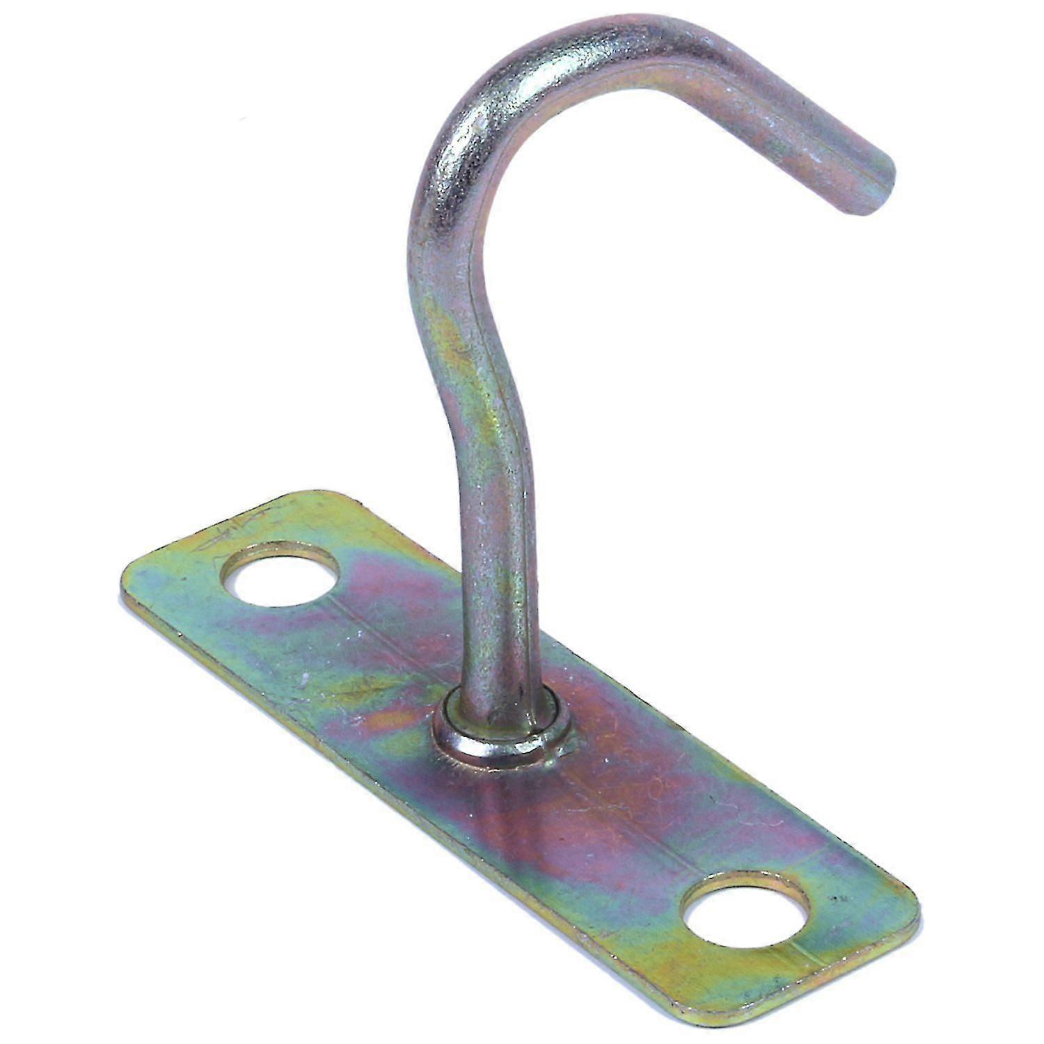 ファン固定具 金属製 J字型天井取り付けフックハンガー 高さ80mm