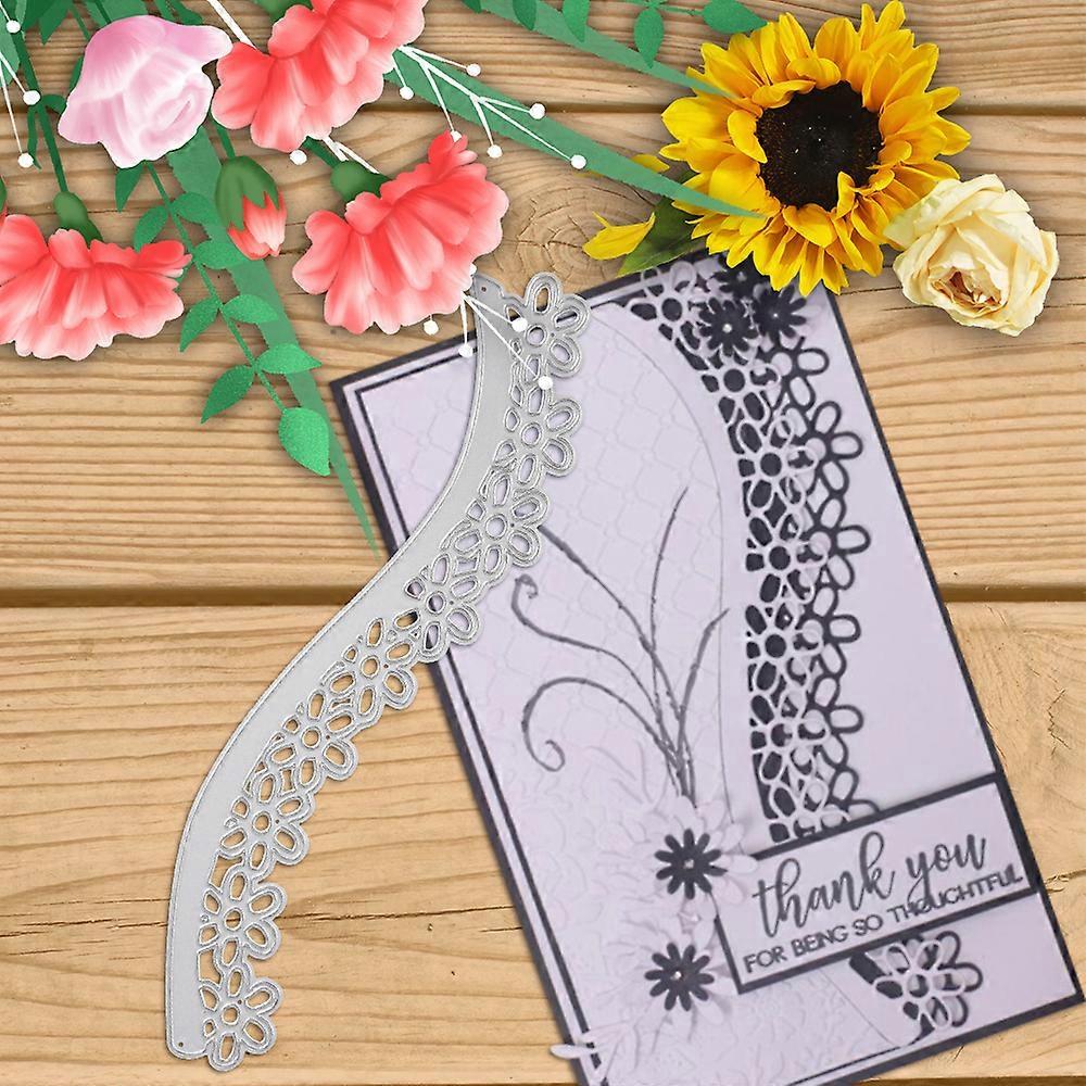 1PC Lace Trim Metal Cutting Dies Die-cut Crafts Stencil Tool for DlY Handmade Scrapbook Cards