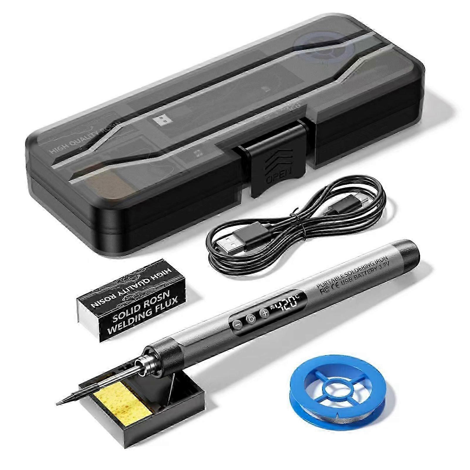 Usb Soldering Iron Precise Digital Temperature Control for Home Repairing