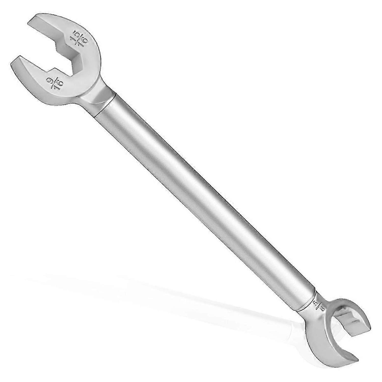 Plumber Wrench, 2-in-1 Angle Stop Wrench,Plumbing Tools for Faucet Nuts, and Spigots