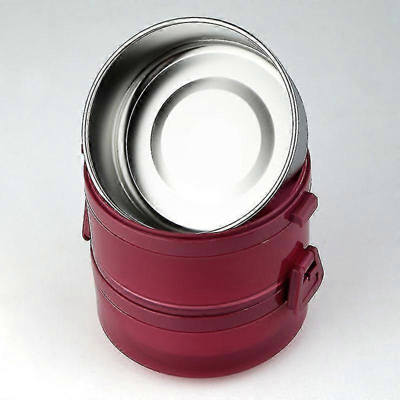 Stainless Steel Stackable Thermal Lunch Box 2/3/4 Tier For Student