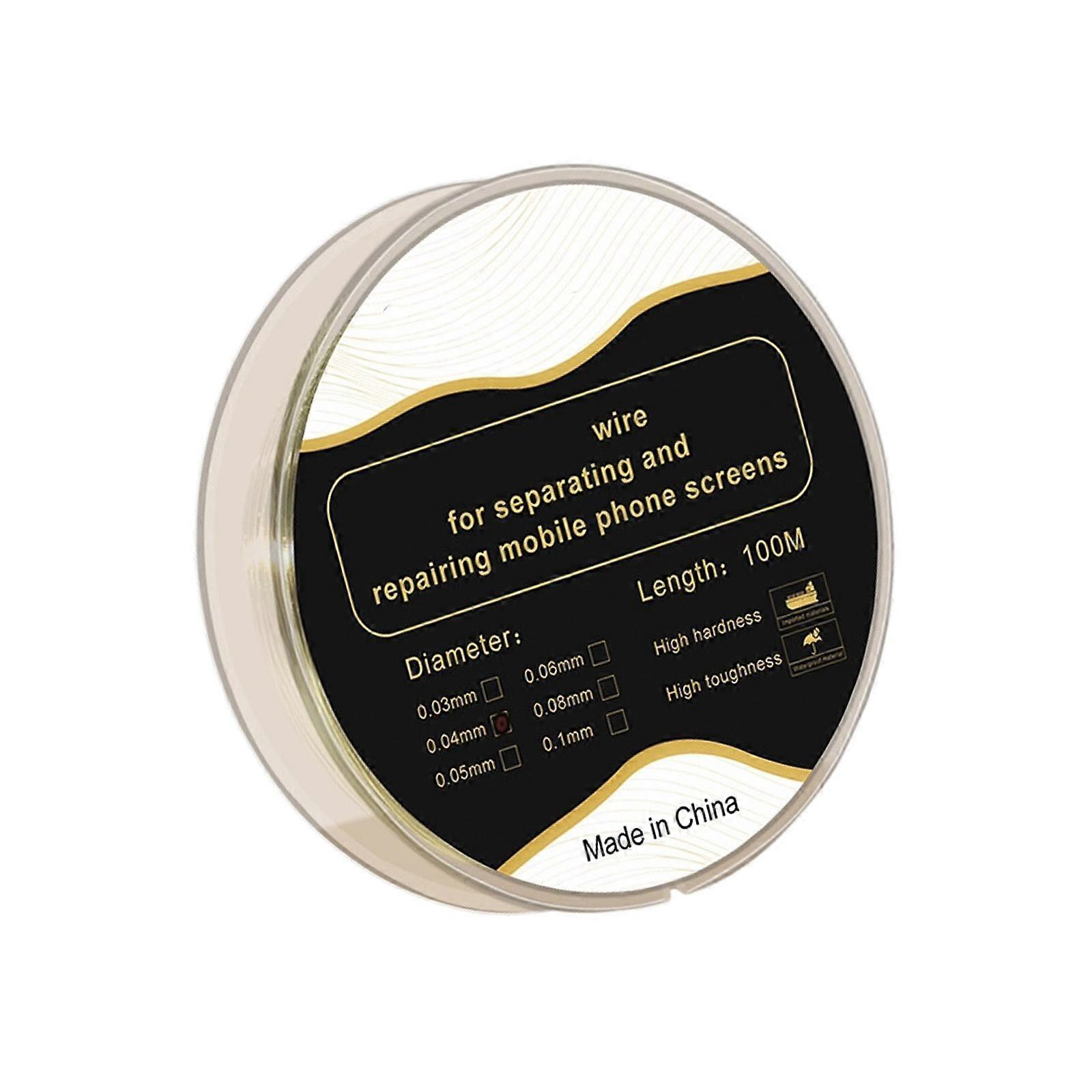 Precisions Cutting Wire For Phone Display Repair High Hardness Steel Construction LCD Display Screen Separator Multicolor