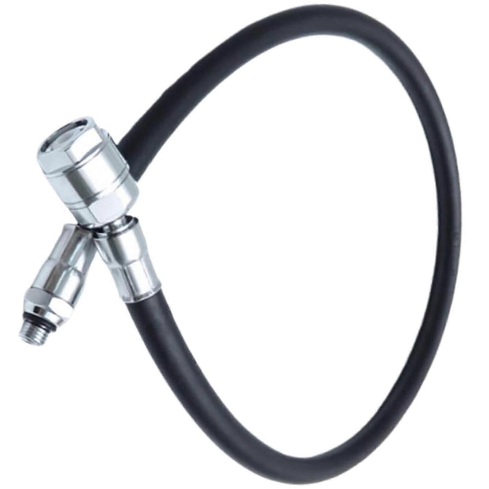 Diving Low Pressure Hose BCD Connector Hose Quick Release Connector Flexible Hose 500PSI Quick Release Connector Hose Multicolor