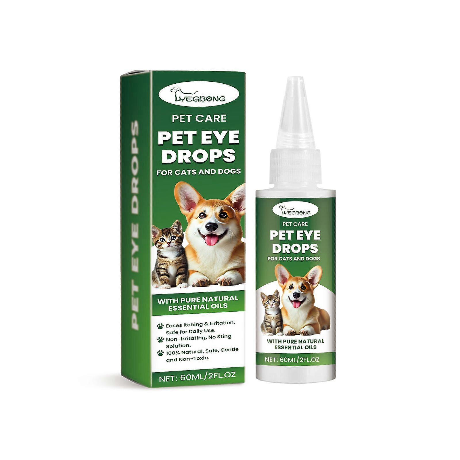 Pet Eye Drops Contain Sodium Hyaluronate And Vitamin E