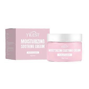 Soothing Cream 50g, YILEST Hair Recognition Softening Spray Soothing Cream Set, Peach Scent 100ml