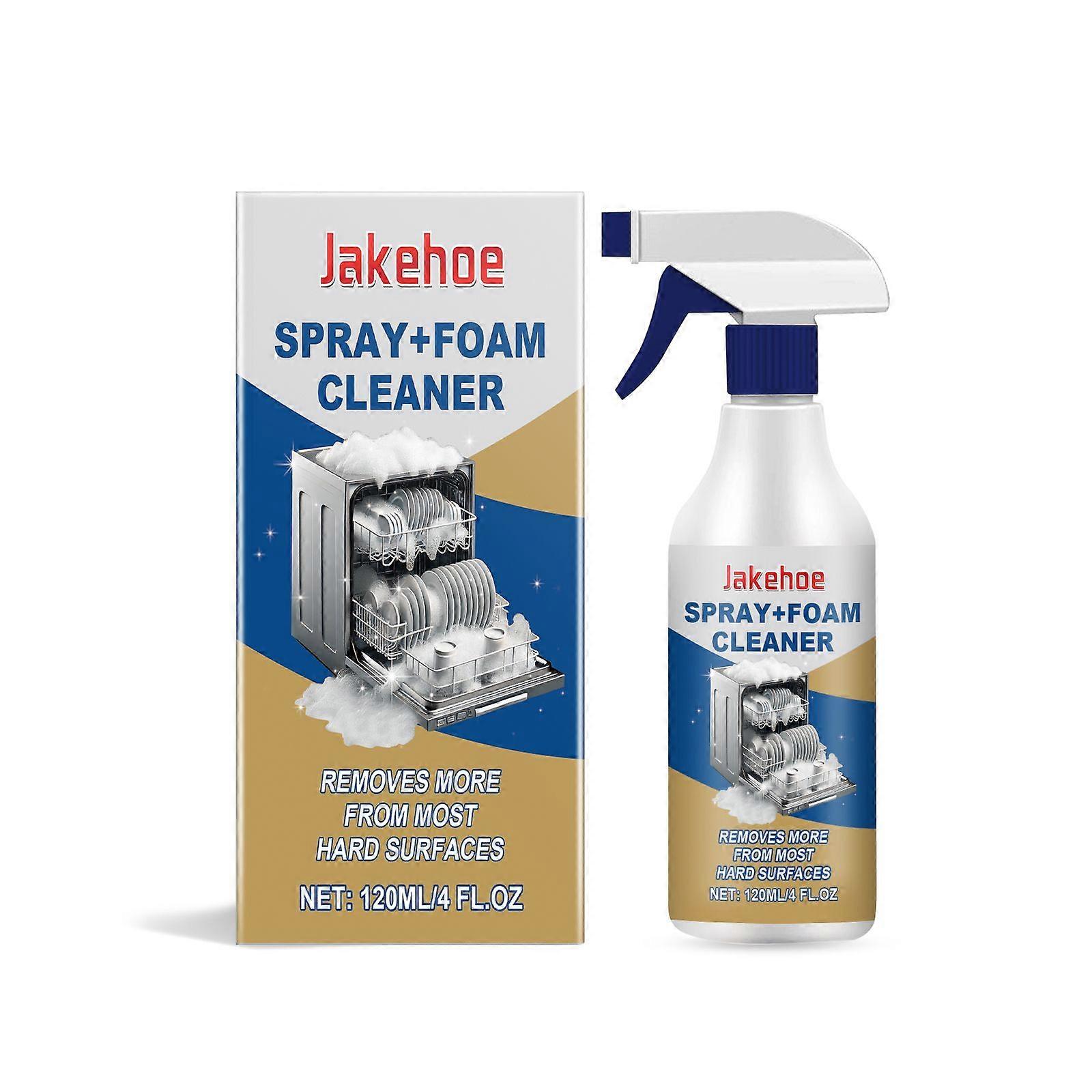 Jakehoe Dishwasher Foam Cleaner Multi-Functional Cleaning Agent For Kitchenware Stains And Grease