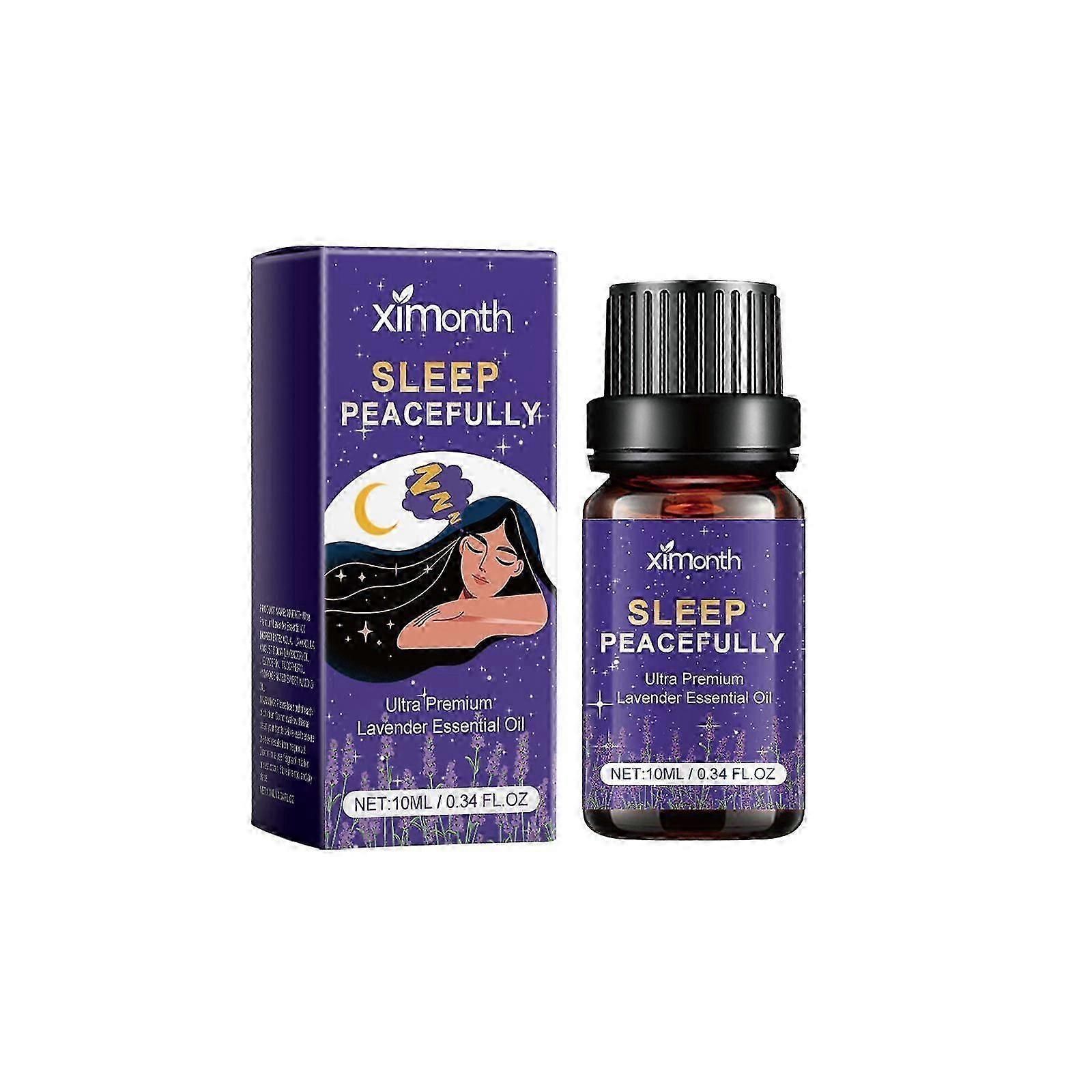 Lavender Sleep Essential Oil Relieves Discomfort During Light Sleep