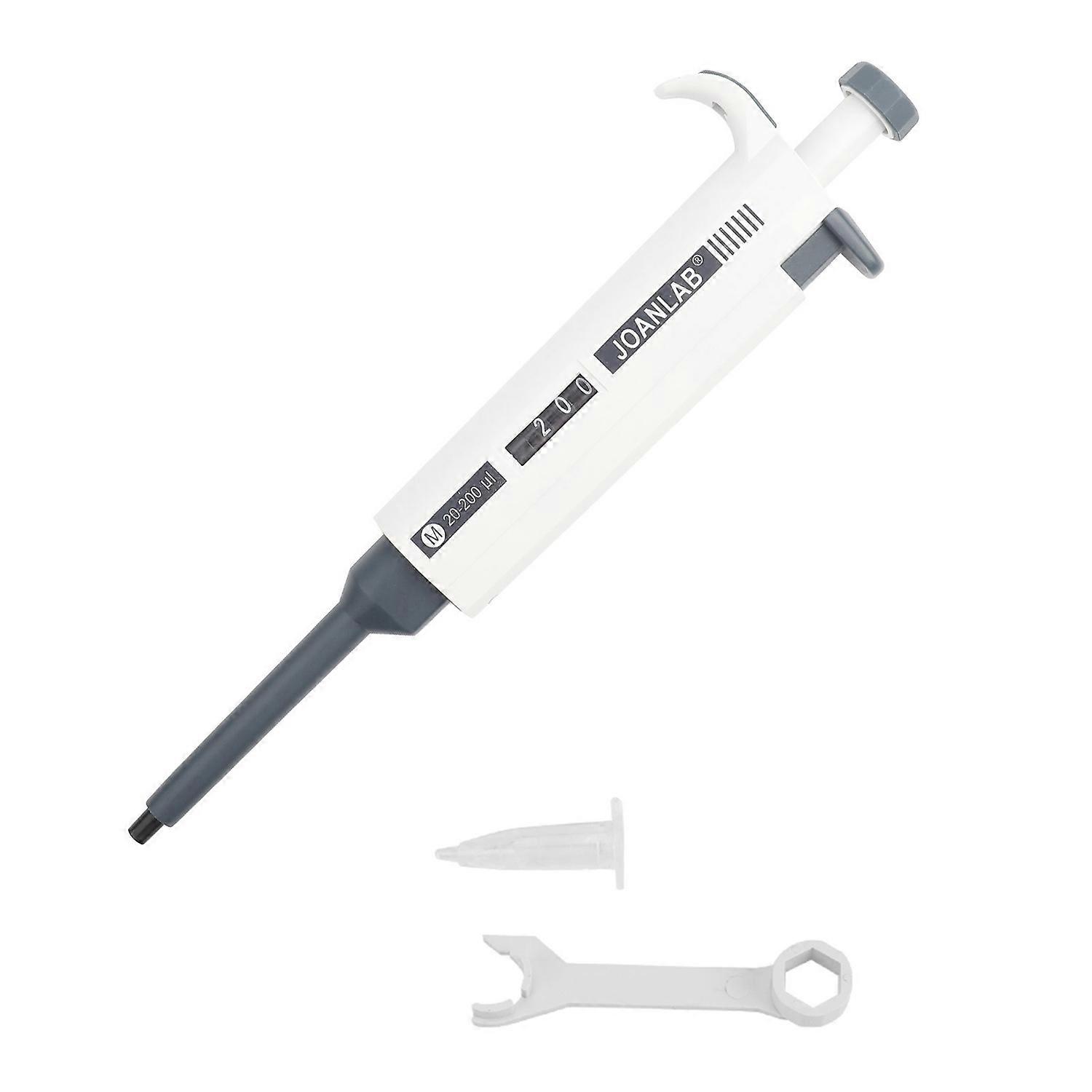 1pc Singlechannel Manual Adjustable Pipette Pipettor Pipet Laboratory Tool 20~200ul