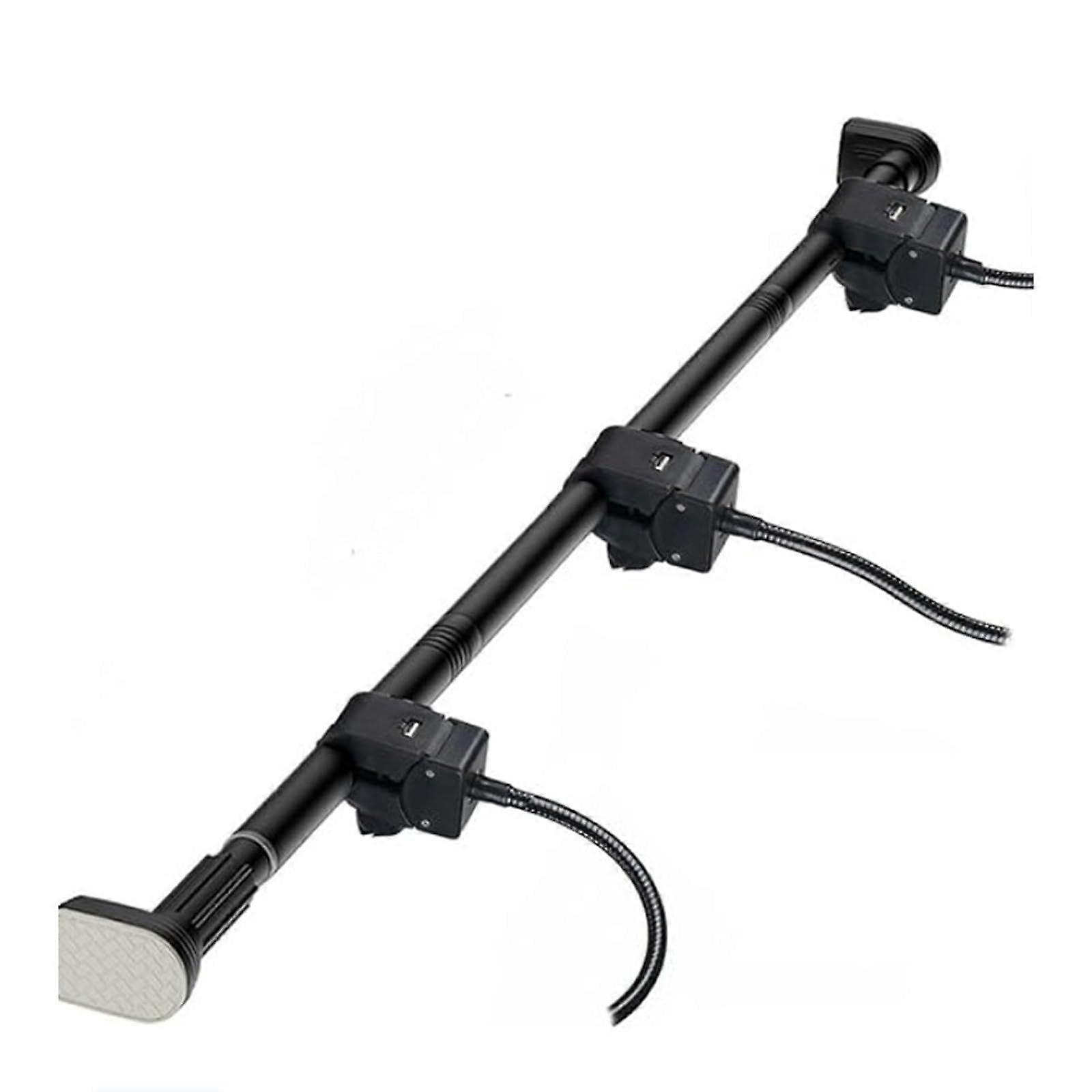 Retractable Holiday Decor Holders Adjustable Length For Christmas Lights Display And Hanging Rack