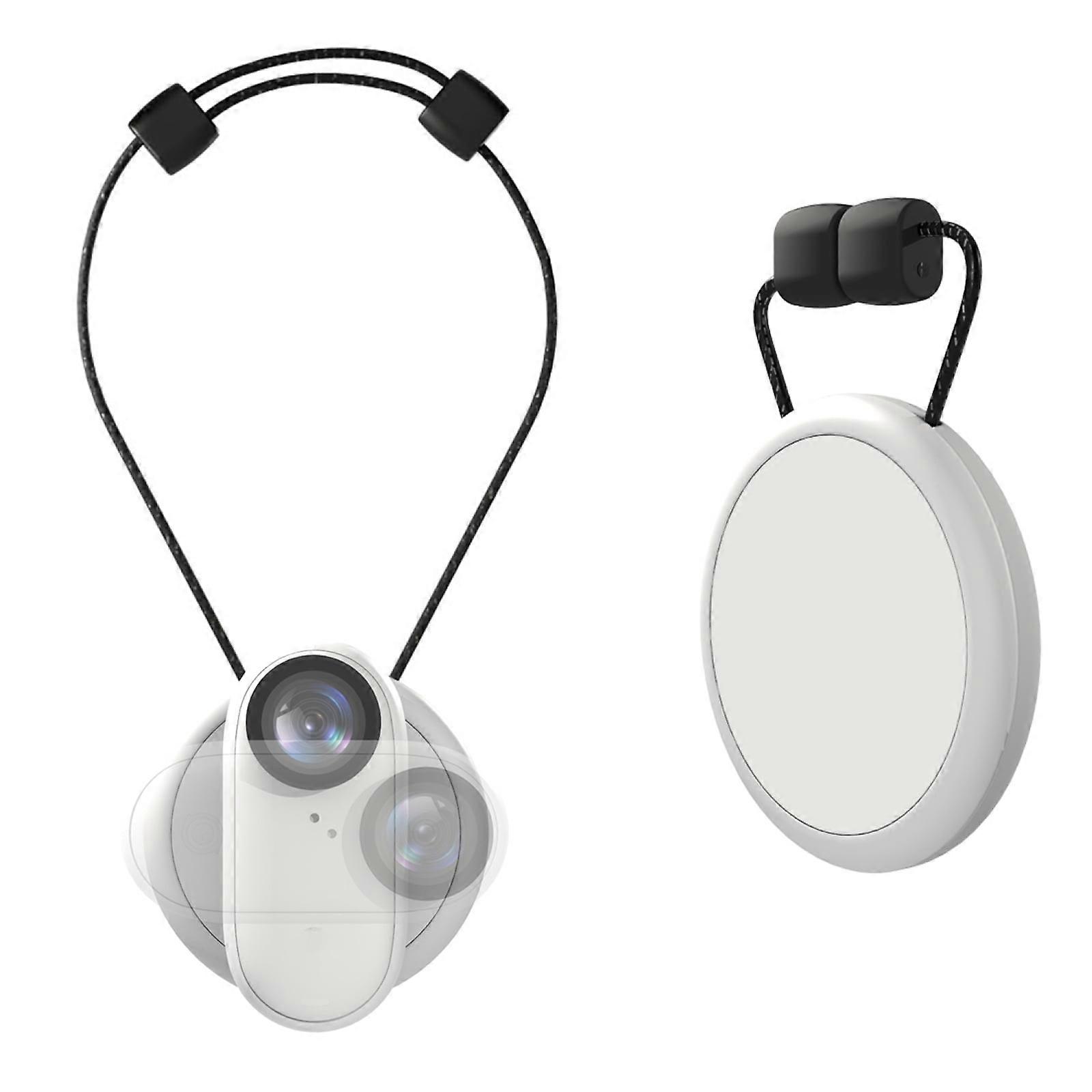 Magnetic Pendant Holder Chest Mount for Insta360 GO 3S/GO 3, Compatible with Insta360 GO 3S/GO 3 Thumb Camera, Quick Release Neck Strap Lanyard