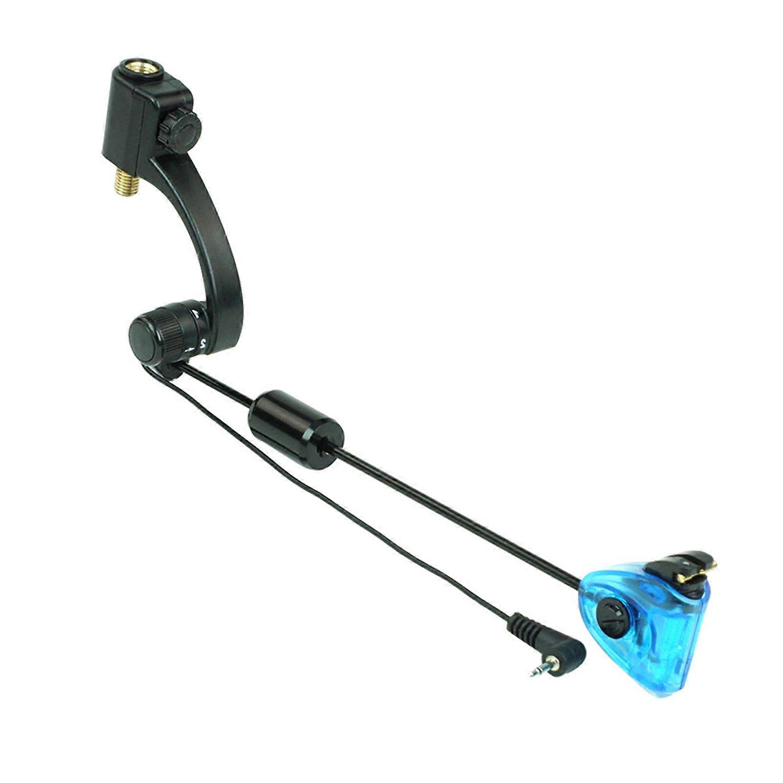4 Color LED Optional Fishing Swingers Easy Installation Fishing Accessory Bites Alarm Indicators Sensitive with Connector  Sky Blue
