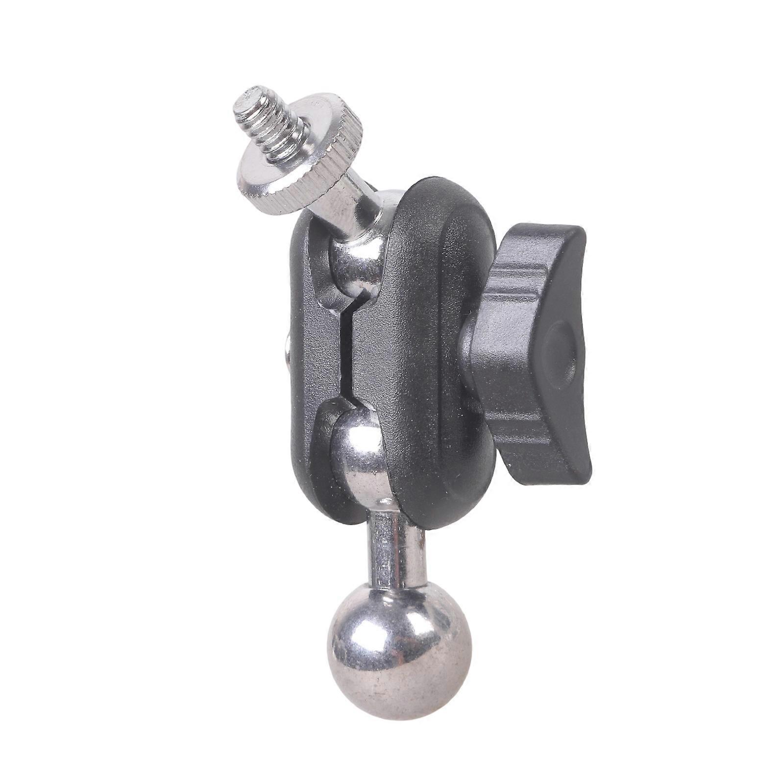 Multiple Device Twirling Connector 1/4 Inch Thread To 17mm Ball Head For LCD Displays Smartphone Holders Durability Metal Plastic Multicolor