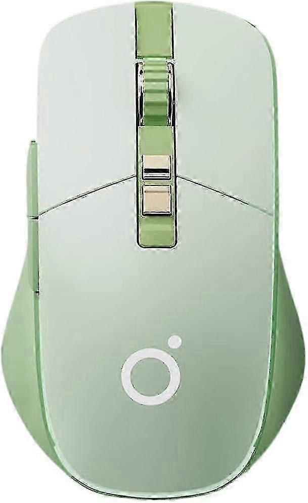 Wireless Gaming Mouse Tri-Mode 2.4Ghz/Bluetooth 5.0/Wired USB-C with RGB LED Backlit 5-Level DPI Rechargeable Ergonomic Silent Optical Mice for iMac/M