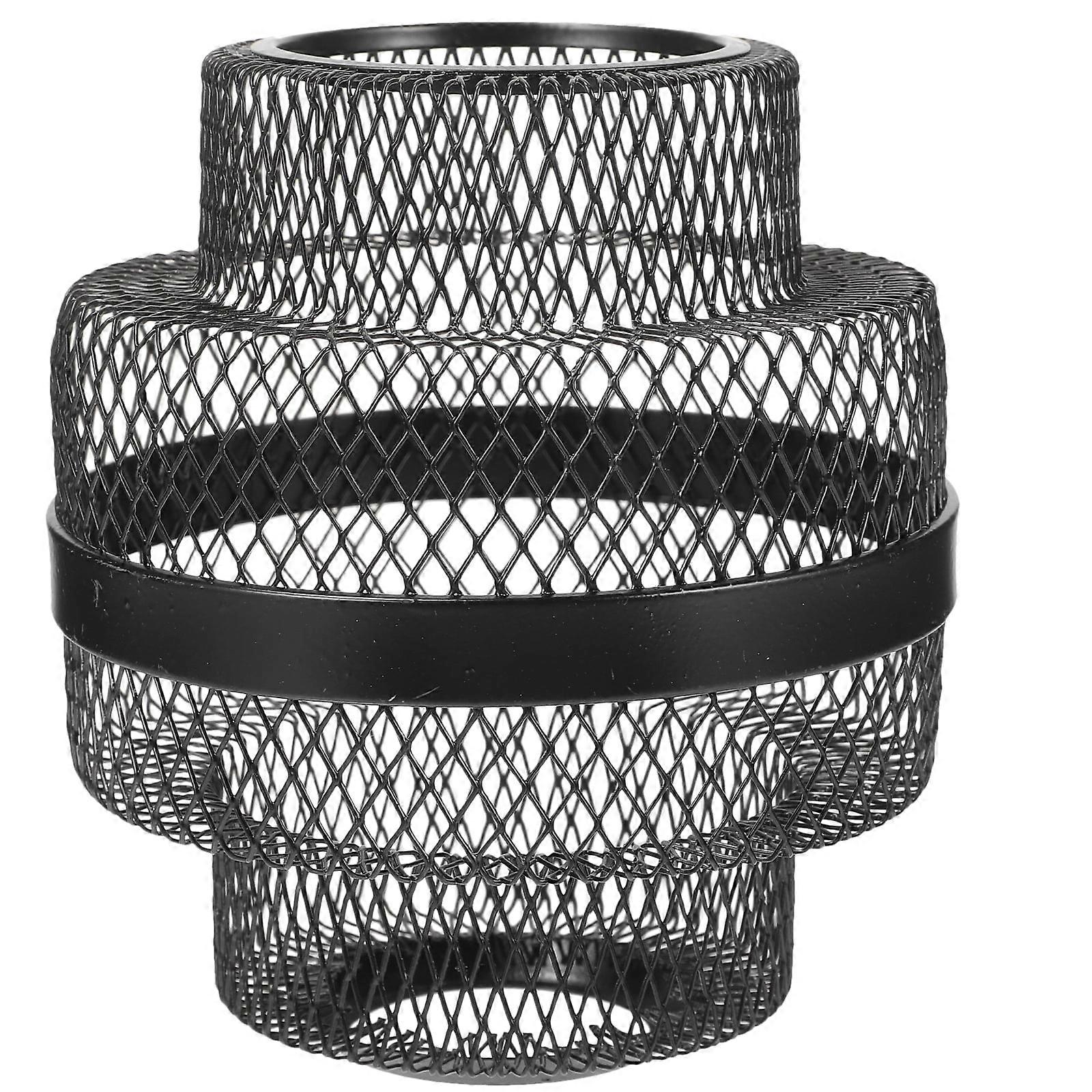Eease Metal Cage Lampshade for Ceiling Hanging Light Bulbs