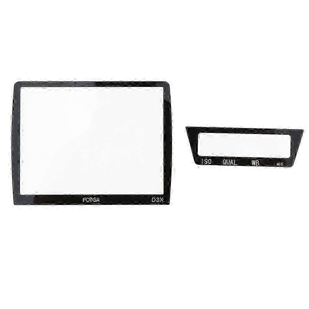 Optical Glass LCD Touch Screen Protector for Nikon D3 D3x Camera - Scratch Resistant Guard Cover