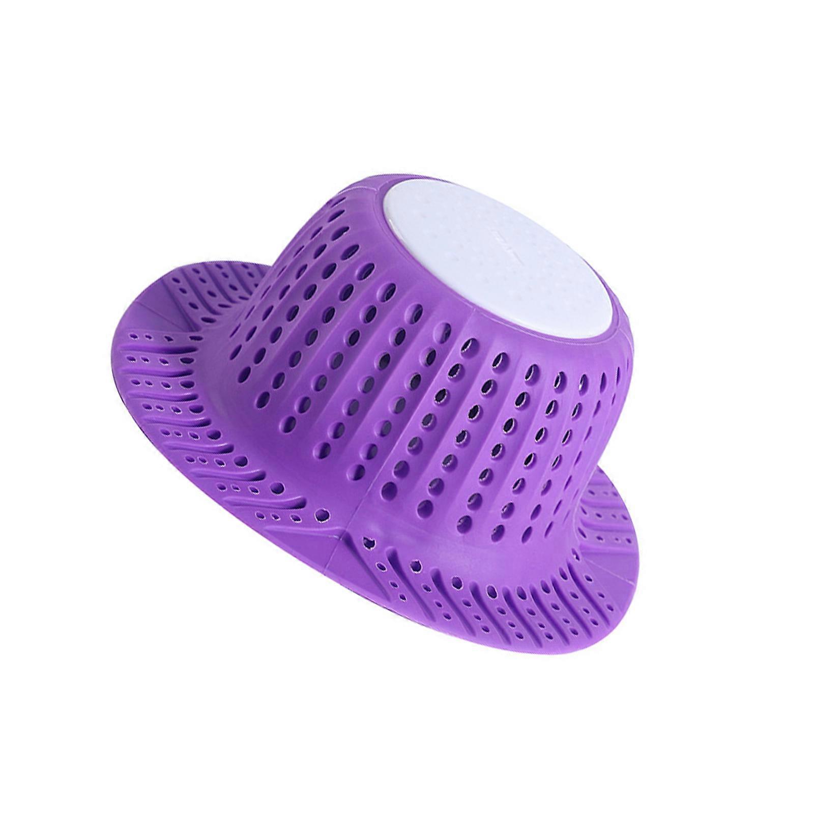 Bathtubs Drain Guard Prevents Blockages and Maintains Cleanliness Installs Easily Without Tool Silicone Build for Family Bathrooms Including Hotel