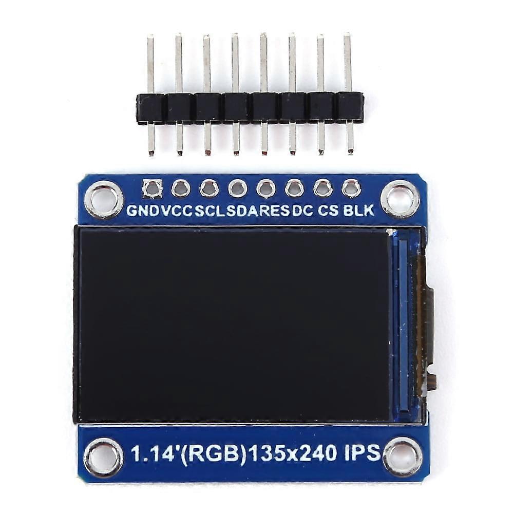 jixopn 1.14 Inch TFT Display Module 8 Pin ST7789 TFT Display Board for Arduino