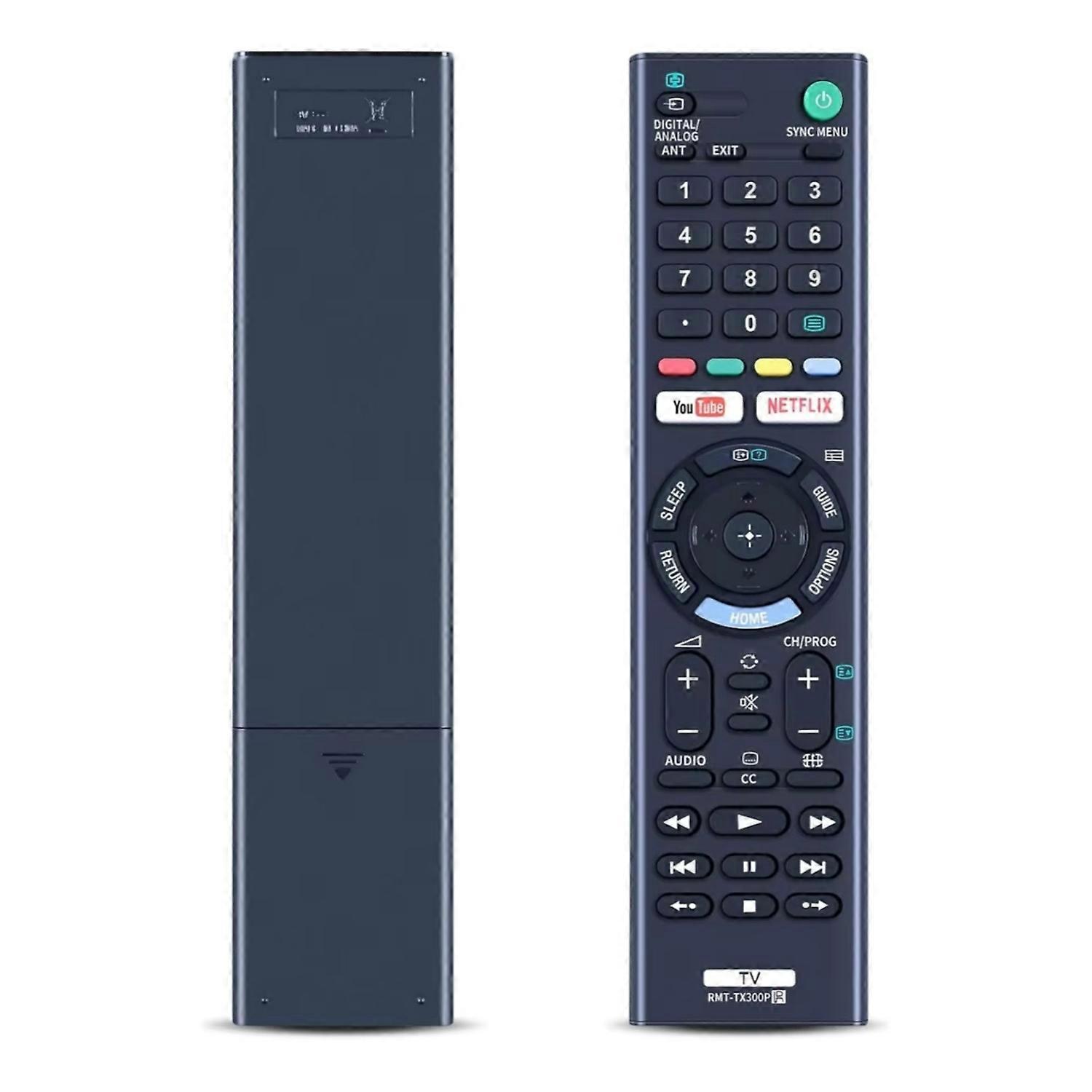RMT-TX300P For Sony TV Remote Control Battery Operated Infrared Replacement Controller