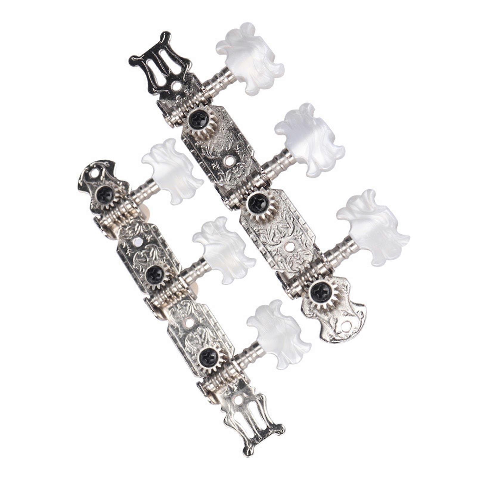 Classical Guitar Machine Head Knobs Tunings Key Replacement  Guitar String Tunings Pegs for Acoustics Guitar Part Multicolor