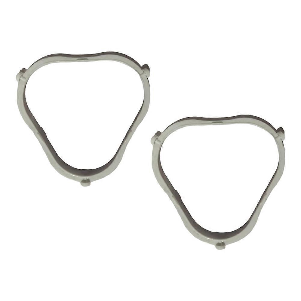 2pcs W11252182 Microwave Turntable Support Ring,Glass Tray Support