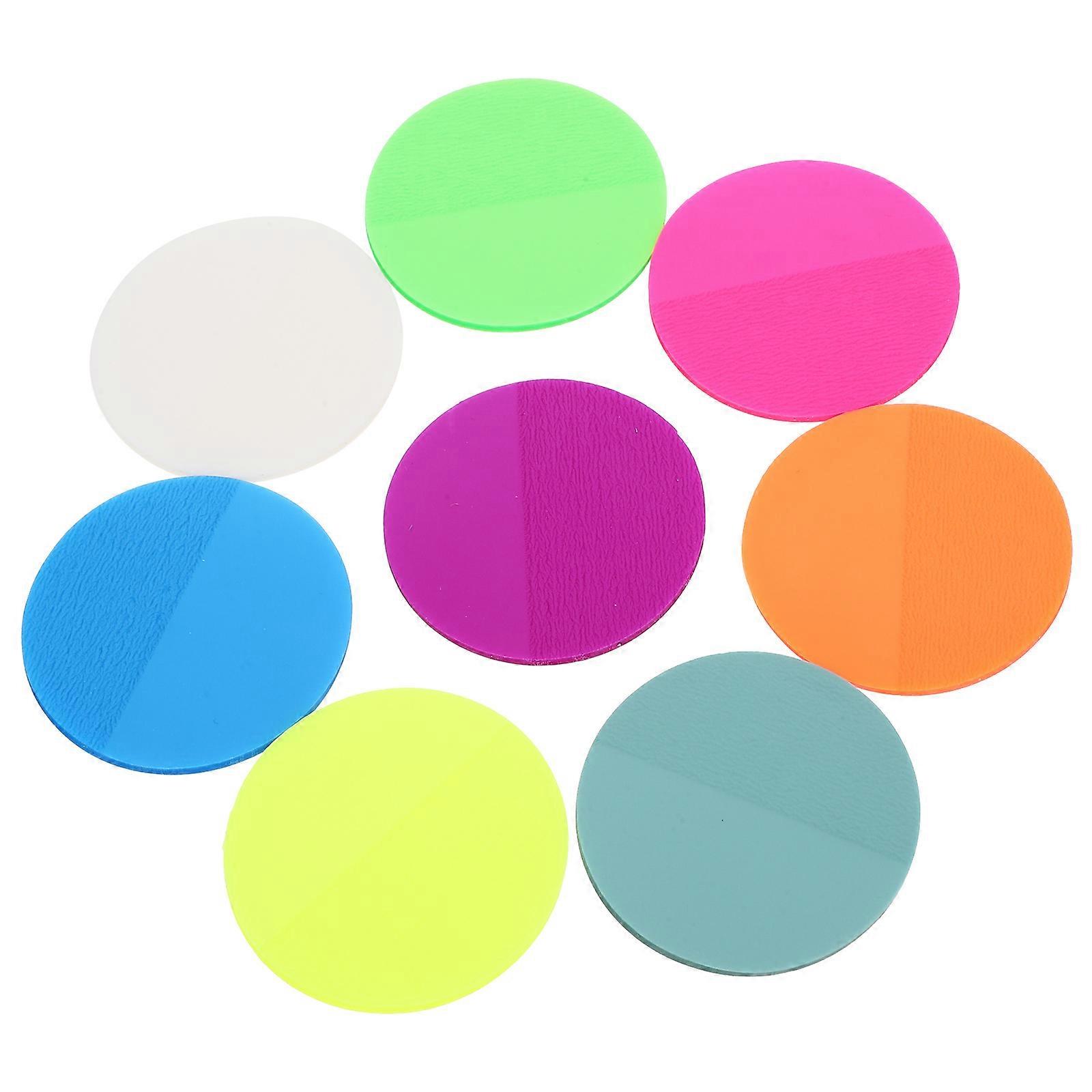 Adhesive Note Pads for Home Use Round Shape 400 Sheets Self Stick Memo Pads