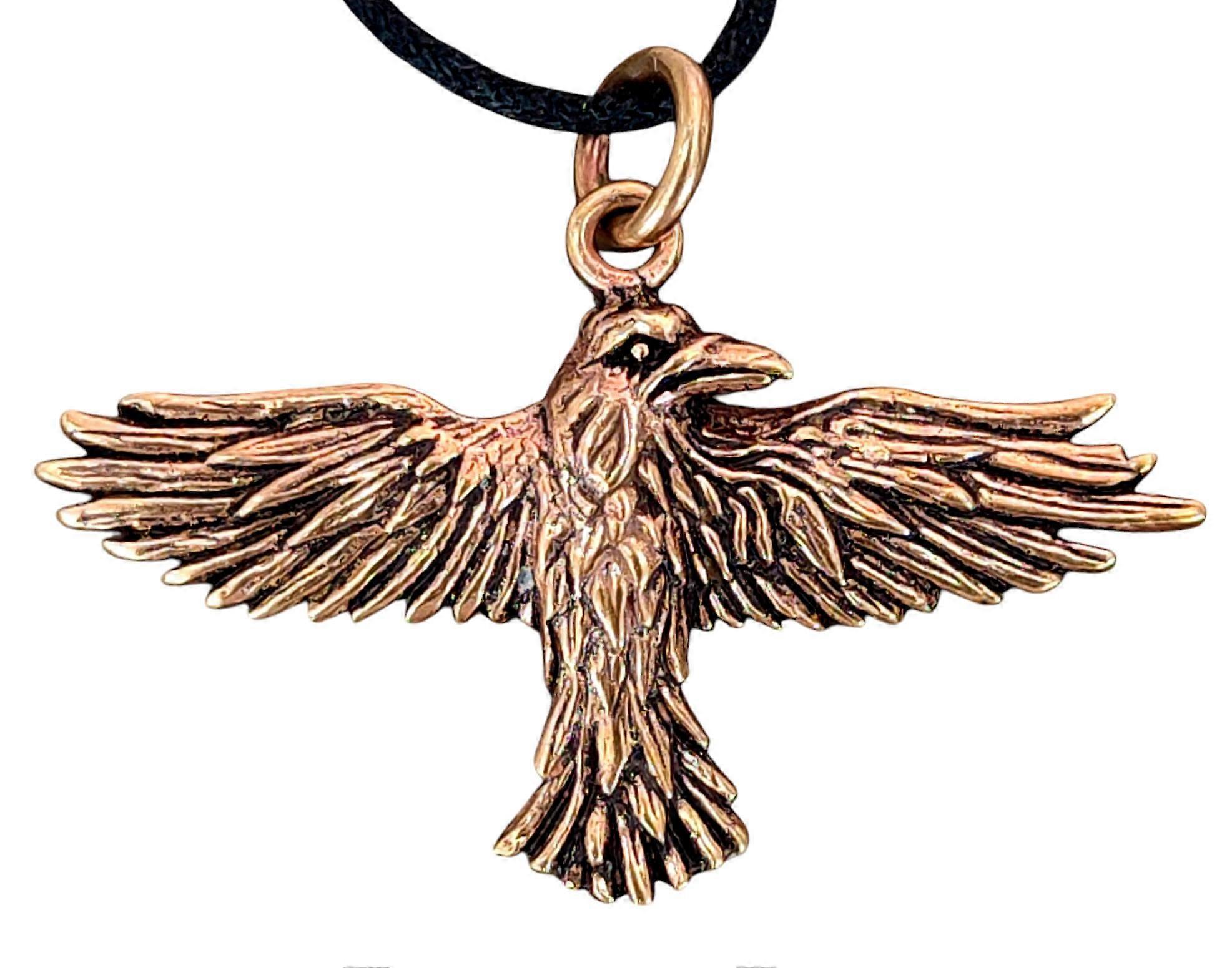 Pendant 44 Raven - Bronze