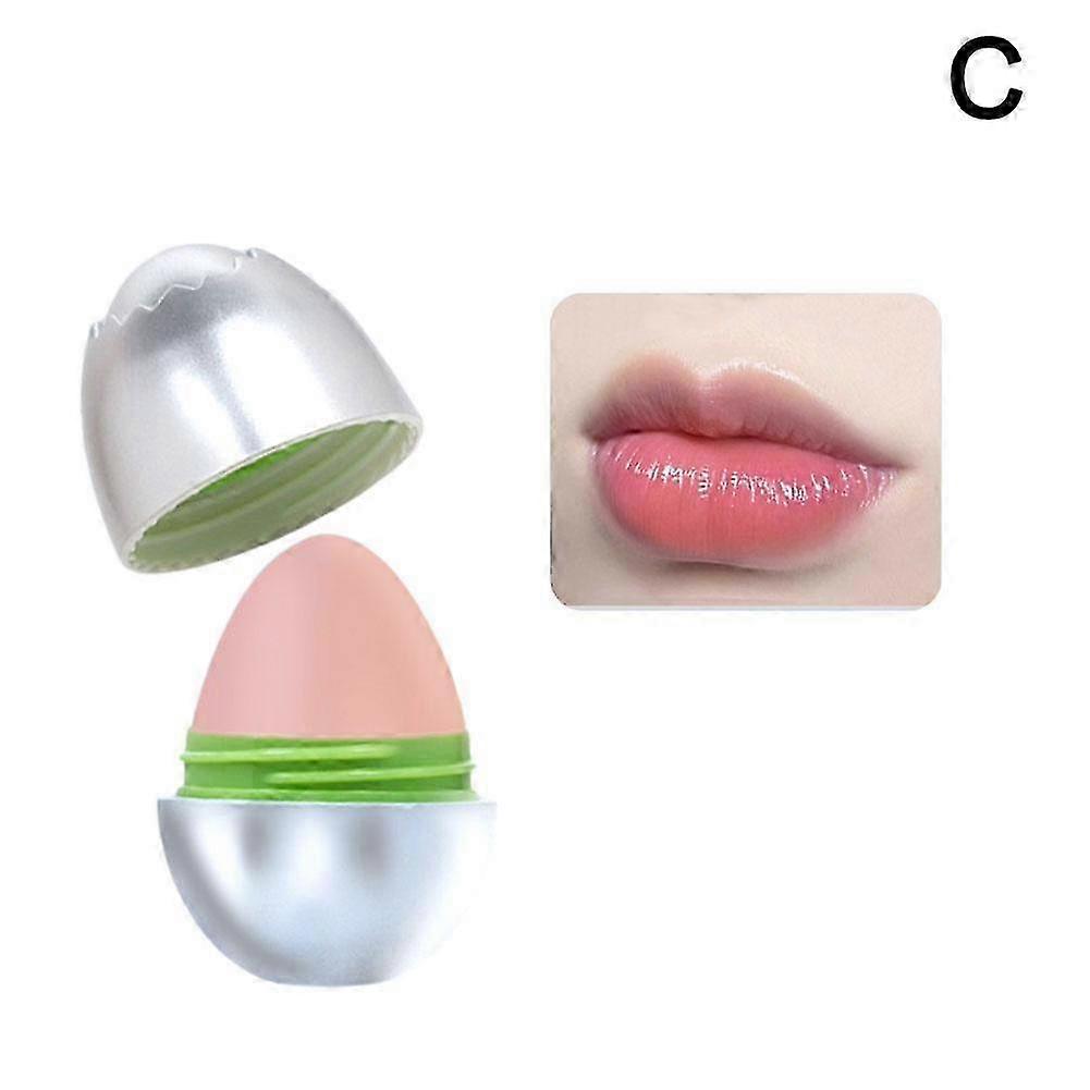 Peach Egg (C)$Warm color-changing lips, lightens lip lines, soothes little bad boy lip balm