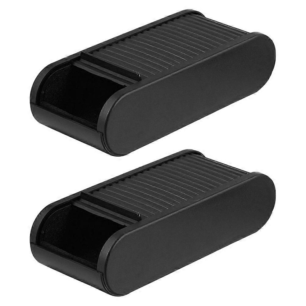 2pcs Auto Dash Hidden Storage Container Console Coin Box for Car Keys Accessories