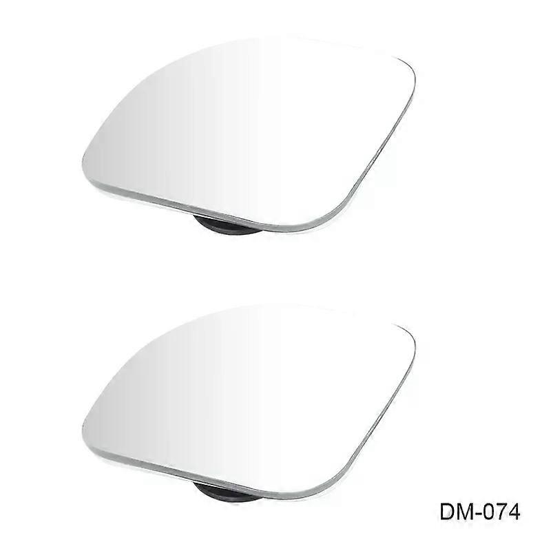 2pcs Car Mirror Wide Angle Car Blind Spot Mirrors 360�� Adjustable Auxiliary Rearview Mirrors HD Frameless Small Round Mirror