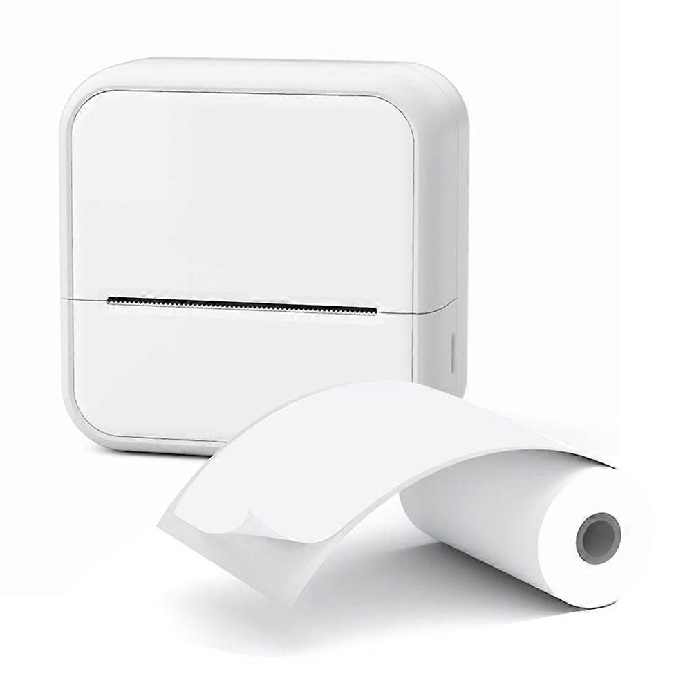 Portable Thermal Printer for Notes Journal DIY Kids Gift White